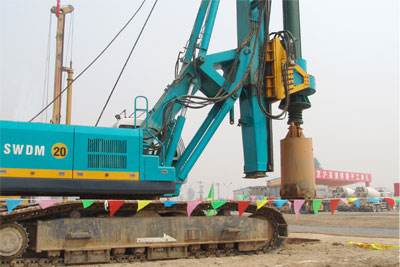 浙江溫州高鐵項目旋挖鉆機租賃施工案例 浙江溫州高鐵項目旋挖鉆機租賃施工案例